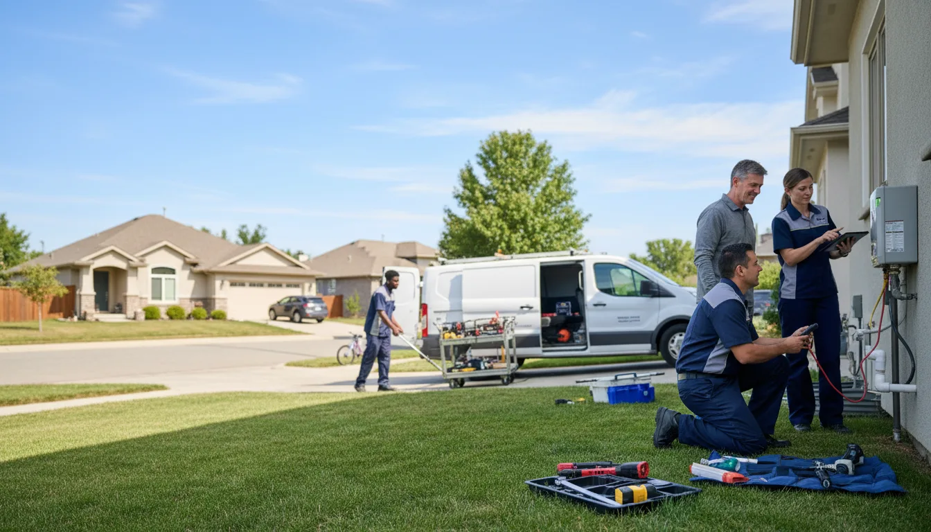 Tankless water heater service in Wiergate, TX